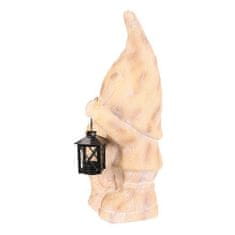 Autronic Vrtni patuljak Dwarf - with candle lantern, magnesium, wood imitation (SM514)