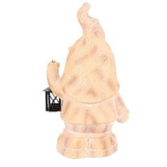 Autronic Vrtni patuljak Dwarf - with candle lantern, magnesium, wood imitation (SM514)