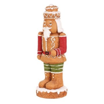 Autronic Ukras Gingerbread soldier - magnesium, brown with colorful decorations (ALA1661)