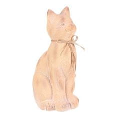 Autronic Vrtna figurica Cat - garden figurine, magnesium, wood imitation (SM501)