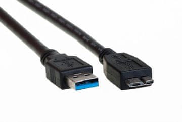 AQ USB kabel KCJ005 USB 3.0 M - micro USB 3.0 M kabel 0,5 m