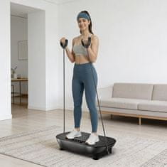 Merach VibPlate vibracijska platforma za vježbanje, crna