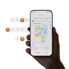 Dreame X60 Max Ultra Complete robotski usisavač, crni (RLX87D-BL)