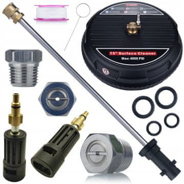 Rosfix Set Pribora Za Visokotlačni Čistač – T-Racer + Cijev 58 CM + Adapter | Kompatibilno S Kärcher K2–K7