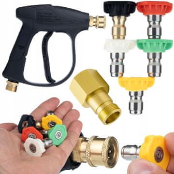 Rosfix Mlaznica Set Za Visokotlačni Čistač – 5 Komada | Kompatibilno S Kärcher HD/HDS | 300 BAR