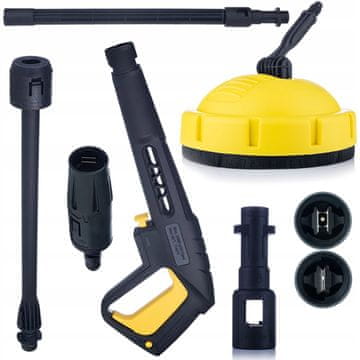 Rosfix Set Pribora Za Čišćenje – Kompatibilno S Kärcher K2–K7 | Pritisak 150 BAR, Protok 10 l/Min