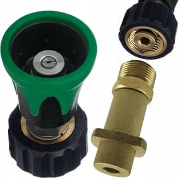Rosfix Set Priključaka Za Visokotlačne Perilice – Mini Cijev 25° + Adapter | Kompatibilno S Kärcher HD/HDS/K-Serija | M22, 250 BAR