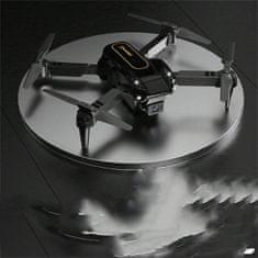 Lean-toys Punjivi LED sklopivi dron s HD kamerom 2,4 GHz SY16 FLOW HOVER