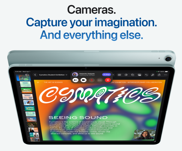 Zmogljivost čipa M4 v 13-palčnem iPad Air