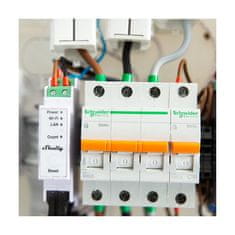 Shelly Pro 3EM 120A – pametni trofazni mjerač potrošnje električne energije, WLAN / LAN, DIN šina, s 3×120A strujna kliješta