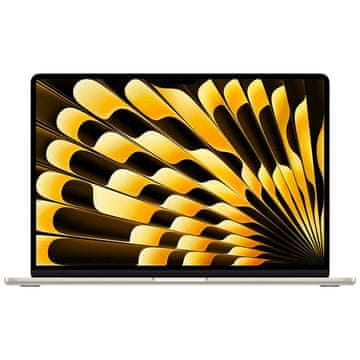 Apple MacBook Air 15 prijenosno računalo, 38,86cm (15,3), Starlight, M5 10C CPU/10C GPU, 16GB, 512GB (mdvd4cr/a)
