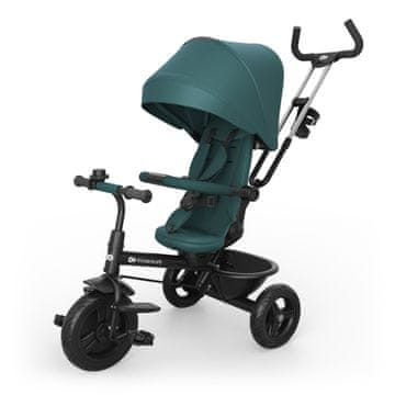 Kinderkraft Aston 2 Plus 6v1 dječji tricikl, zeleni