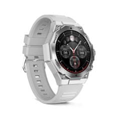 Ksix smartwatch Titanium, 1.43” AMOLED, 2 remena, 5 dana aut., srebrni
