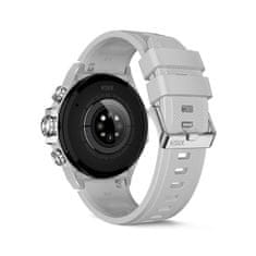 Ksix smartwatch Titanium, 1.43” AMOLED, 2 remena, 5 dana aut., srebrni