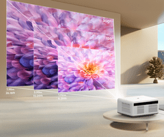 Byintek Love U14 Pro prijenosni LED projektor, Android, WIFI, 4K UHD + daljinski upravljač