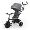 Kinderkraft Aston 2 Plus 6v1 dječji tricikl, sivi