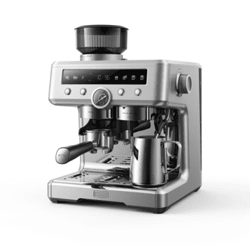 Mova S20 Pro poluautomatski aparat za kavu s ugrađenim mlincem, srebrne boje