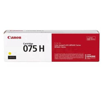 Canon Canon CRG-075HY toner, za LBP64x i MF66x, 2.500 stranica, žuti (6366C002AA)