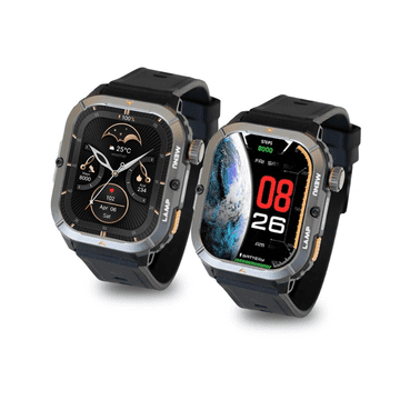 AGM Legion 3 sportski pametni sat GPS, 5ATM, IP67, MIL-STD-810H - crna