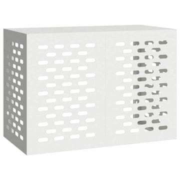 Vidaxl Pokrov za klima uređaj Bijelo 100 x 50 x 70 cm Čelik