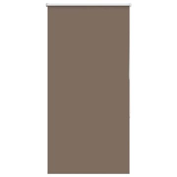 Vidaxl Rolo zavjesa Blackout Coffee 75x130 cm Širina tkanine 70,7 cm