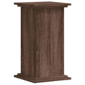 Vidaxl Stalak za biljke boja hrasta 33x33x60 cm konstruirano drvo