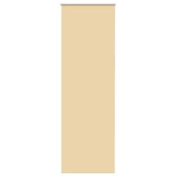 Vidaxl Rolo zavjesa Blackout Bež 75x210 cm Širina tkanine 70,7 cm