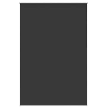 Vidaxl Rolo zavjesa Blackout Black 165x230 cm Širina tkanine 161,6 cm