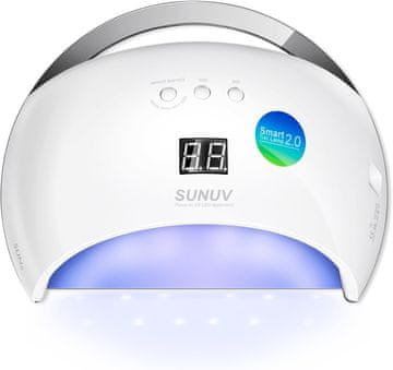 slomart SUNUV UV Lampa SUN6 LED Lampa za nokte Gel lak za nokte s automatskim senzorom