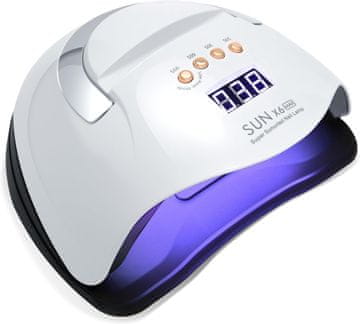 slomart 220W UV lampa za gel nokte, UV lampa za nokte sa 66 LED dioda, profesionalni UV sušač za gel lak, lampa za nokte sa automatskim senzorom, 4 timera i LED zaslon