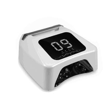 slomart 72 W UV-LED lampa za nokte, brzosušeća sušilica za gel nokte s 4 postavke timera, pametnim IR senzorom, UV lampa za nokte za gel lak, lampa za stvrdnjavanje gela za nokte na nogama, kompatibilna