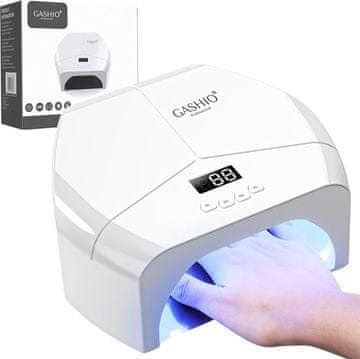 slomart UV svjetla za gel nokte - UV LED lampa za gel nokte - LED lampa za nokte - Sušilica za nokte LED - Lampa za nokte s timerom i senzorom - Sušilica za nokte za sve lakove za nokte 268W Dual