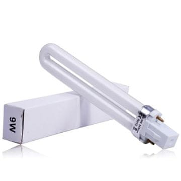 slomart Žarulja za sušenje noktiju, 9W UV zamjenska cijev 365nm, U-oblika za UV lampu za sušenje noktiju