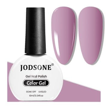 slomart JODSONE Gel lak za nokte, 10 ml, svijetlo ljubičasti, gel lak za nokte, uklanja se namakanjem, UV LED lampa za nail art, salon noktiju, DIY pokloni za žene i djevojke