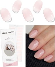slomart JMEOWIO Nagelfolie Kremno svijetlo roza Gel naljepnice za nokte Samoljepljive Naljepnice za nokte Uv učvršćivanje Dekoracija Dodaci za oblikovanje noktiju