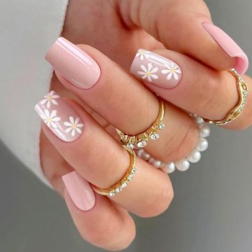 slomart JMEOWIO Nagelfolie UV Härtend Blumenrosa UV Gel Nail Strips Naljepnice za nokte Naljepnice za nokte Nail Art Dekoracija Dodaci za oblikovanje noktiju