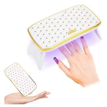 slomart Žarnica za nokte Zalati 36W UV LED svjetlo Sklopiva prijenosna lampa za učvršćivanje gela za nokte Brzo sušenje Nail Art