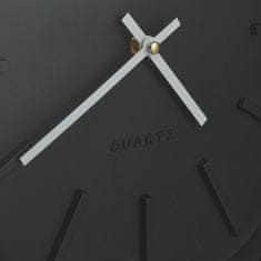 Quartz Moderni zidni sat na baterije s minimalističkim dizajnom