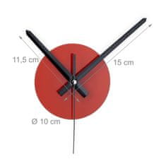 Northix DIY zidni sat s dekorativnim srcima i samoljepljivim vinilom