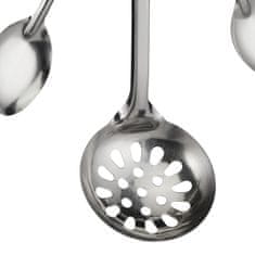 Northix Zidni sat s priborom za jelo promjer 34 cm metal plastika