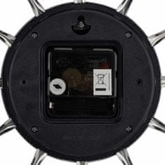 Northix Zidni sat s priborom za jelo promjer 34 cm metal plastika