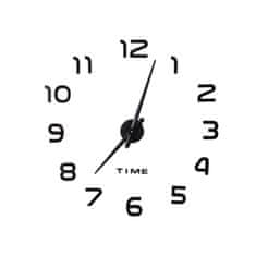 Quartz DIY zidni sat s 3D zrcalnim brojevima i tihim mehanizmom