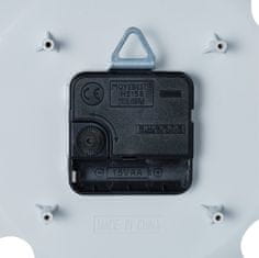 Quartz Moderni zidni sat s umjetničkim color blob dizajnom