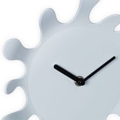 Quartz Moderni zidni sat s umjetničkim color blob dizajnom