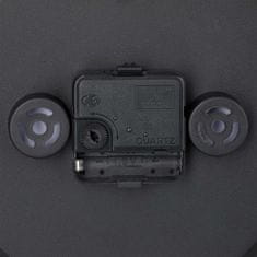 Quartz Okrugli zidni sat 20 cm s tihim baterijskim mehanizmom