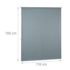 Northix Zamračujuća rolo zavjesa s termo slojem siva 60–120 cm