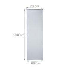 Northix Termo rolo zavjesa za zamračivanje bijela s lančanim mehanizmom