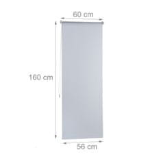 Northix Termo rolo zavjesa za zamračivanje bijela s lančanim mehanizmom