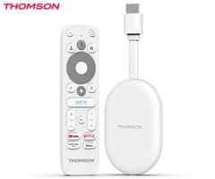 Thomson 152 Go Cast multimedijski reproduktor, 4K UHD, Google TV, 2GB + 32GB, WiFi, bel