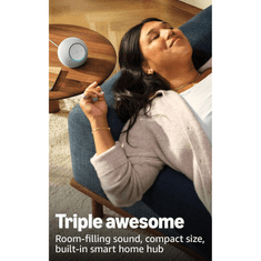 Amazon Glasovni asistent Amazon Echo Dot Max, ametist